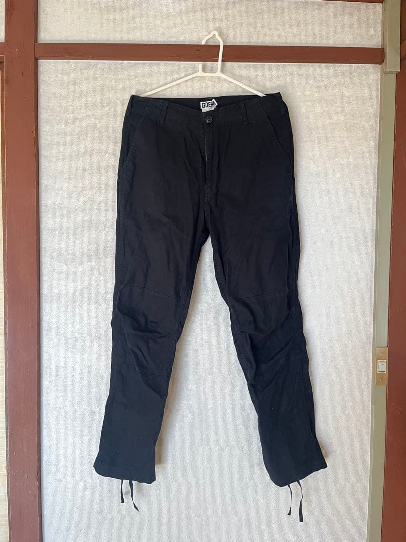 goodenough グッドイナフ　黒　ブラック ワークパンツ　90s