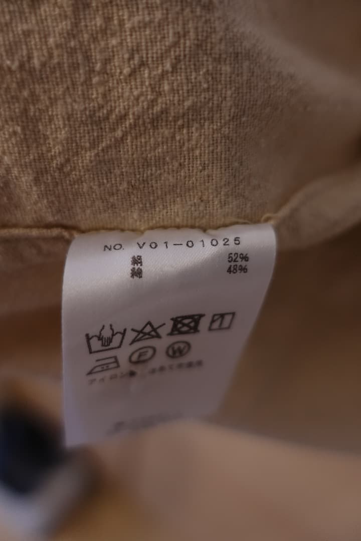 comoli S/C ドットスタンドカラージャケット サイズ2