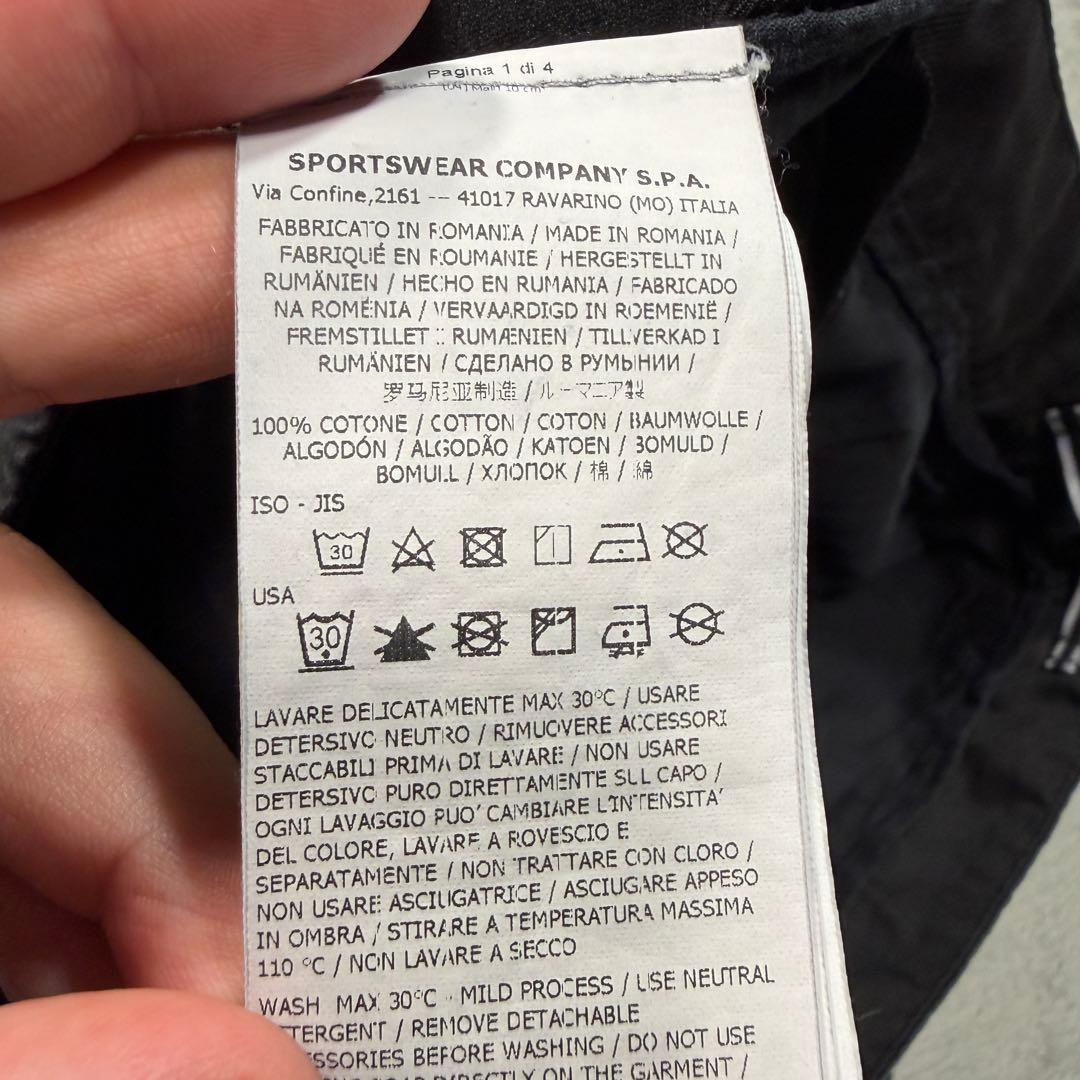 ストーンアイランド　カーゴパンツ　32サイズ　7415318WA ブラック