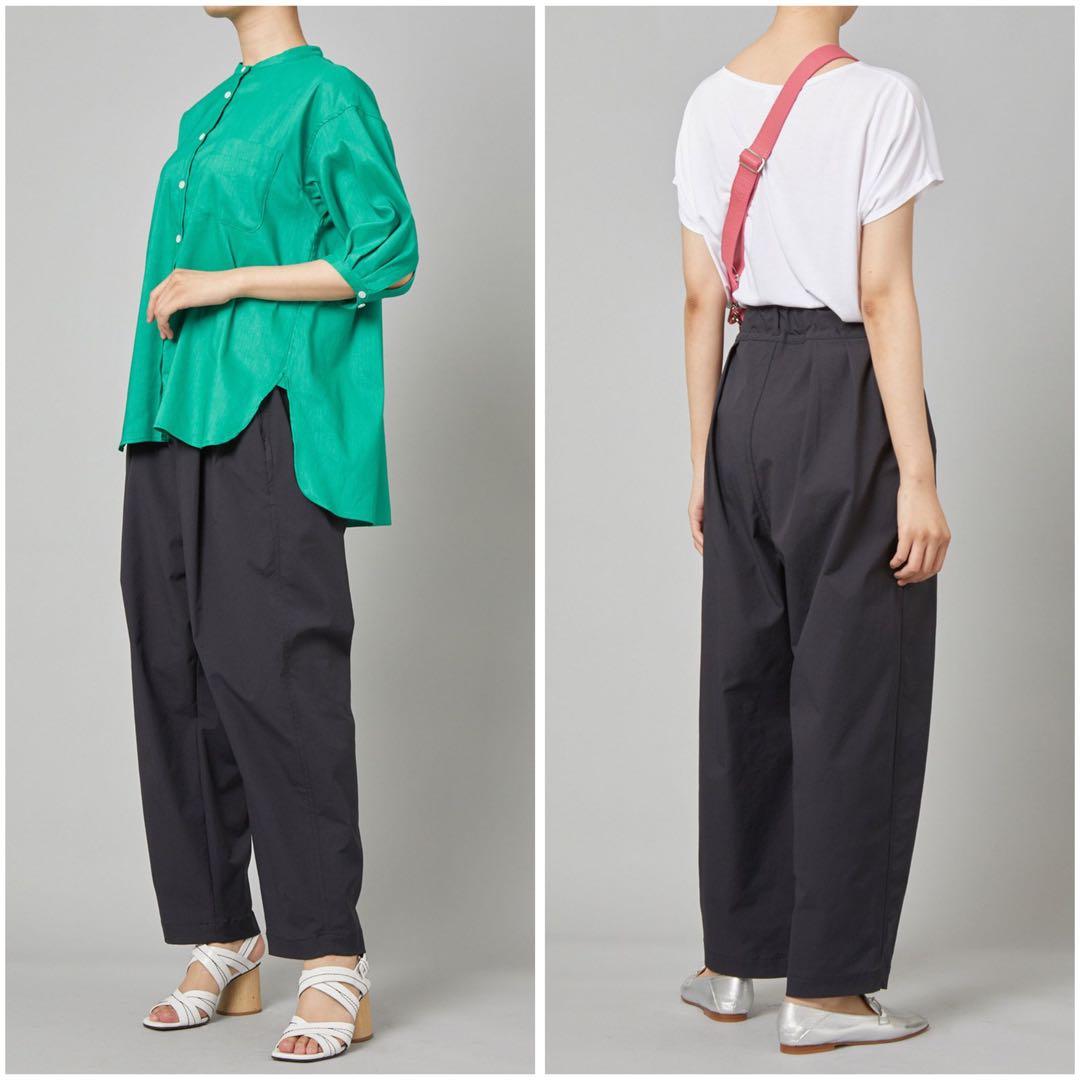 希少 lelill レリル オールウェザー チノパンツ モード ワイド バルーン