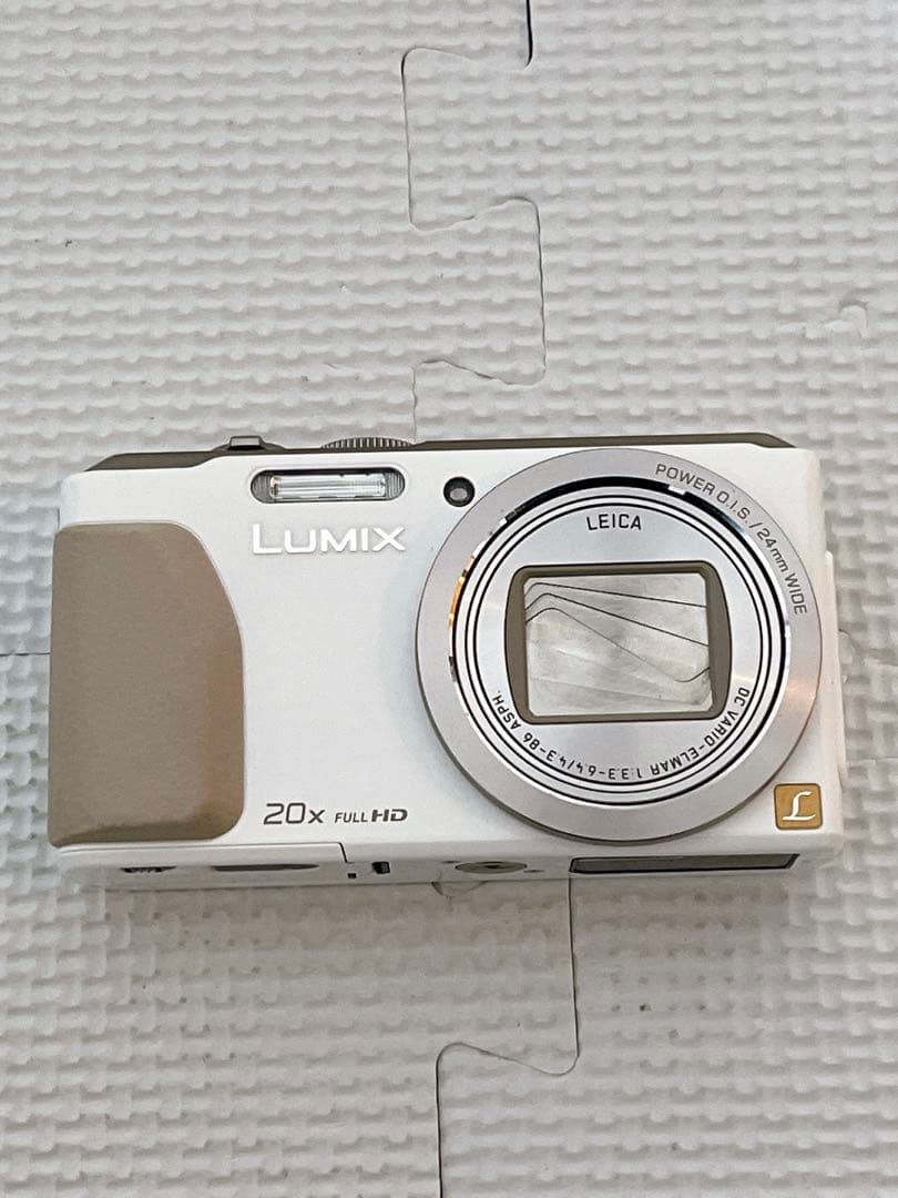 【美品】Panasonic LUMIX DMC-TZ40 デジカメ ホワイト