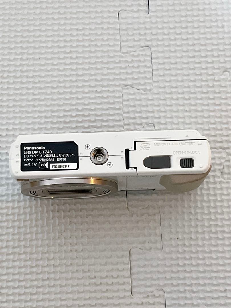 【美品】Panasonic LUMIX DMC-TZ40 デジカメ ホワイト