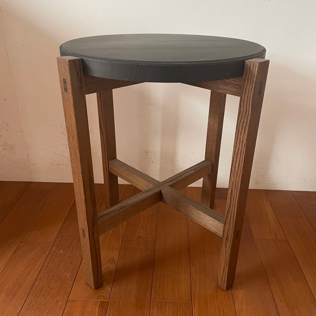 サイドテーブル　無垢