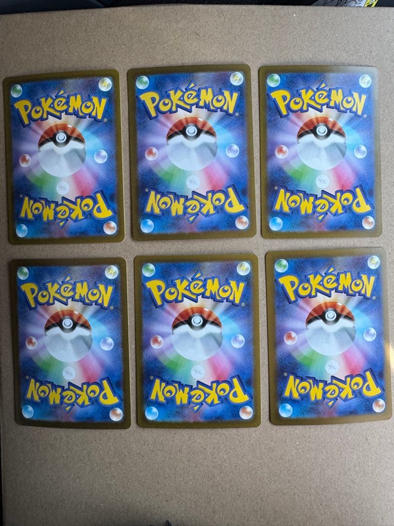 ミュウssr 6枚セット