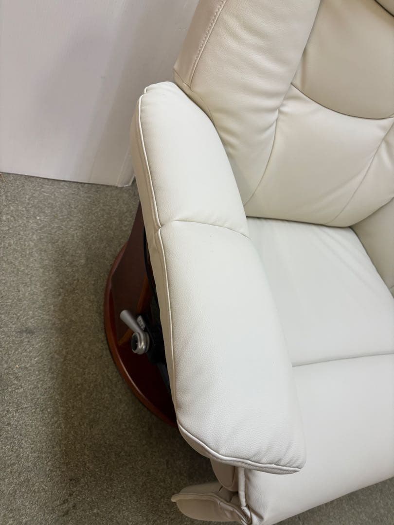 【美品】① タマリビング　ニース　回転式リクライニング　パーソナルチェア