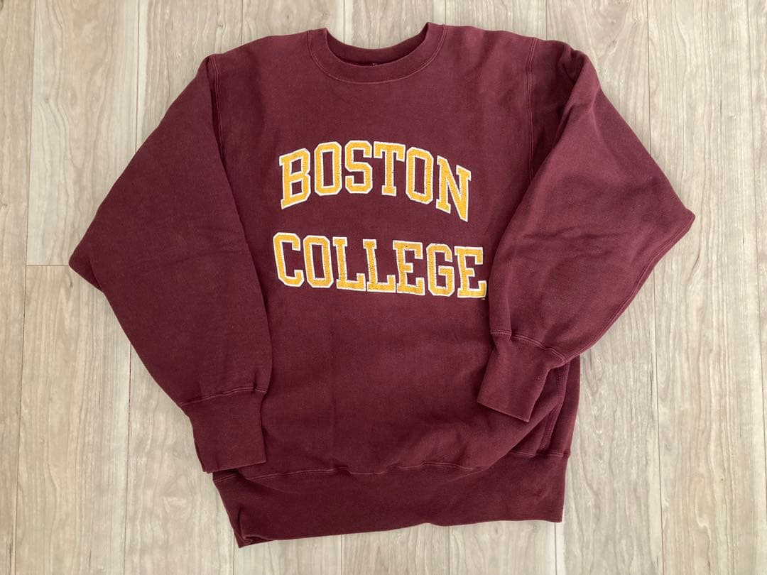 チャンピオン リバースウィーブ スウェットBoston XL メキシコ製 90s