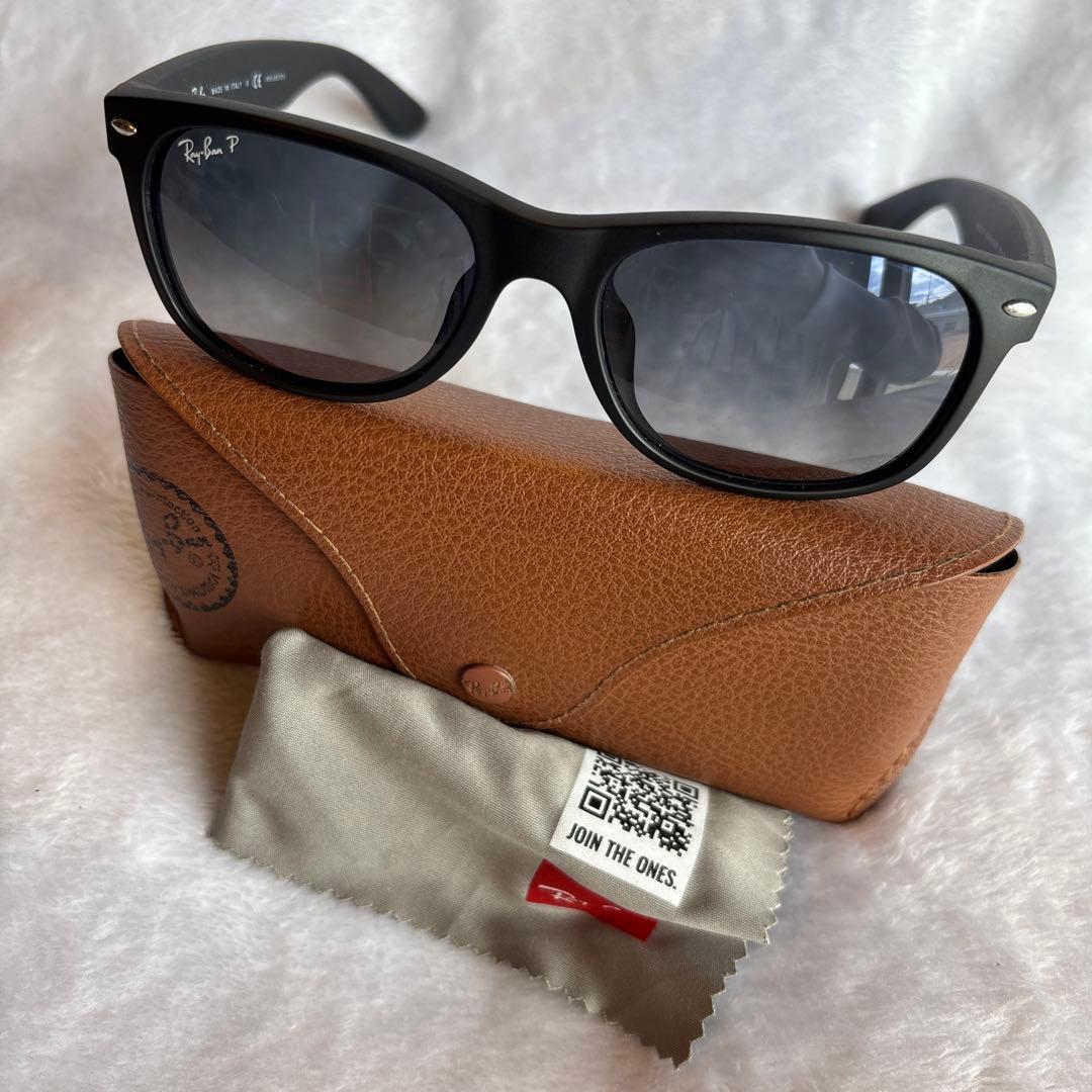 美品 Ray-Ban レイバン RB2132-F 601-S/78 偏光レンズ