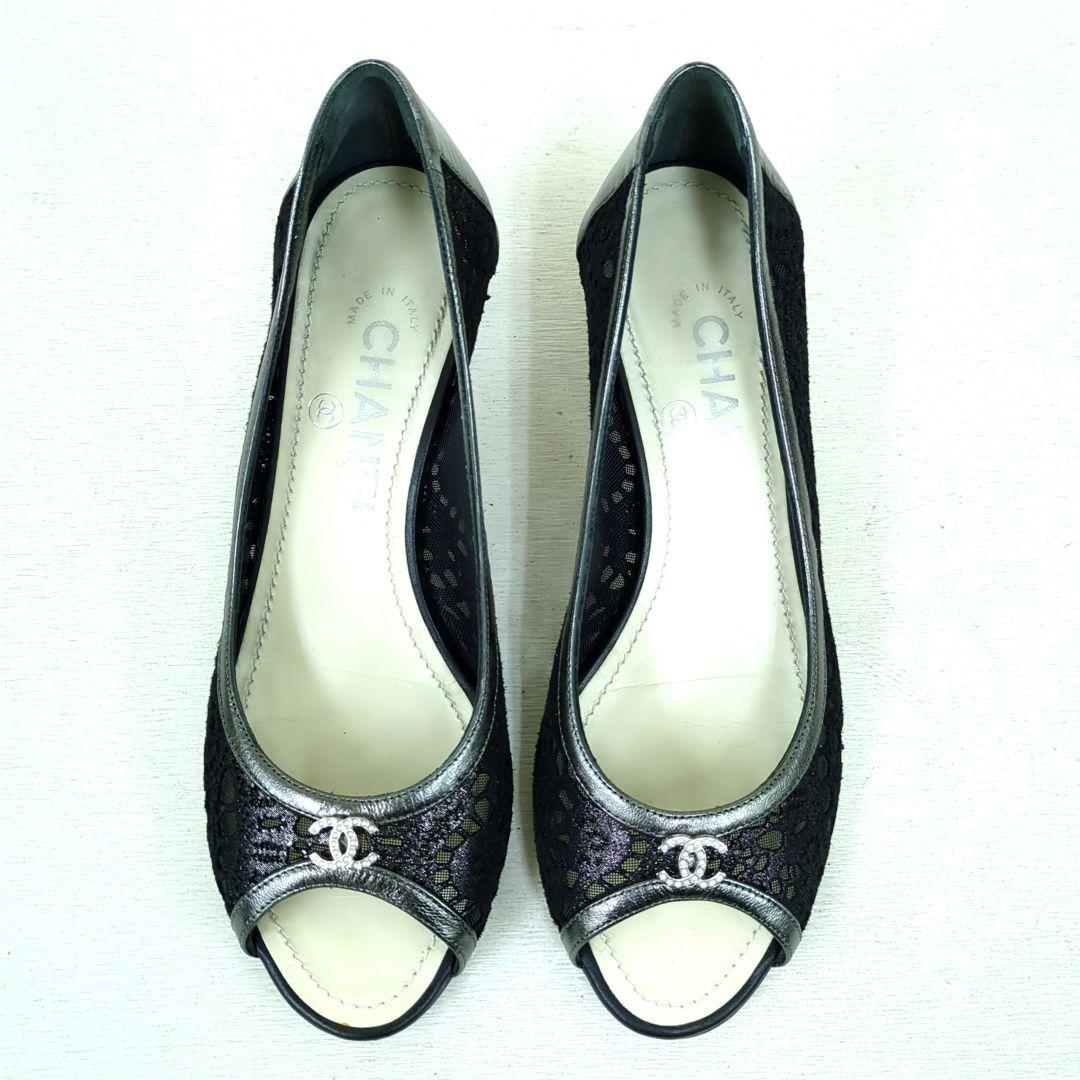 ちろりん様CHANEL シャネル　ミュール　パンプス　ココマーク36 1/2 C