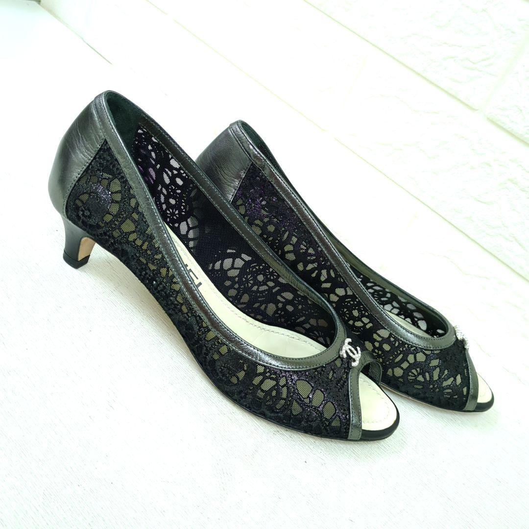 ちろりん様CHANEL シャネル　ミュール　パンプス　ココマーク36 1/2 C