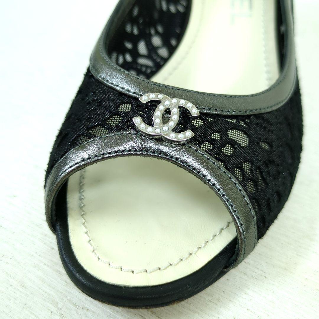 ちろりん様CHANEL シャネル　ミュール　パンプス　ココマーク36 1/2 C