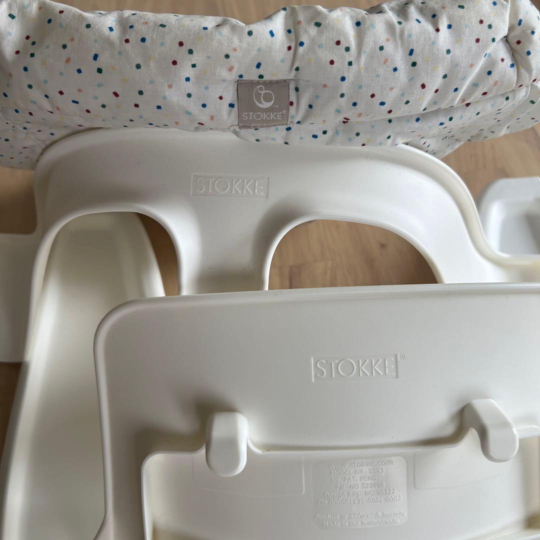 ストッケ トリップトラップ ベビーセット クッション トレイ アクセサリー