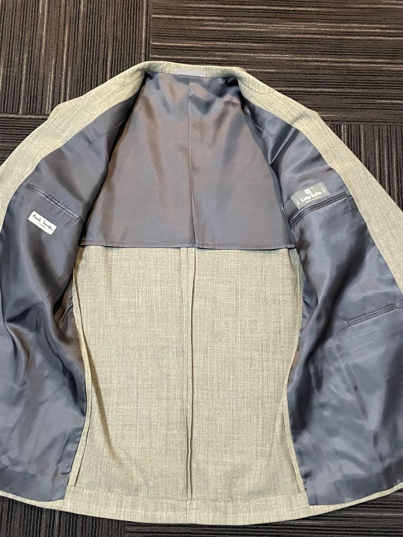 Paul Smith◇イタリア製ルイジボット生地◇メンズスーツセットアップ