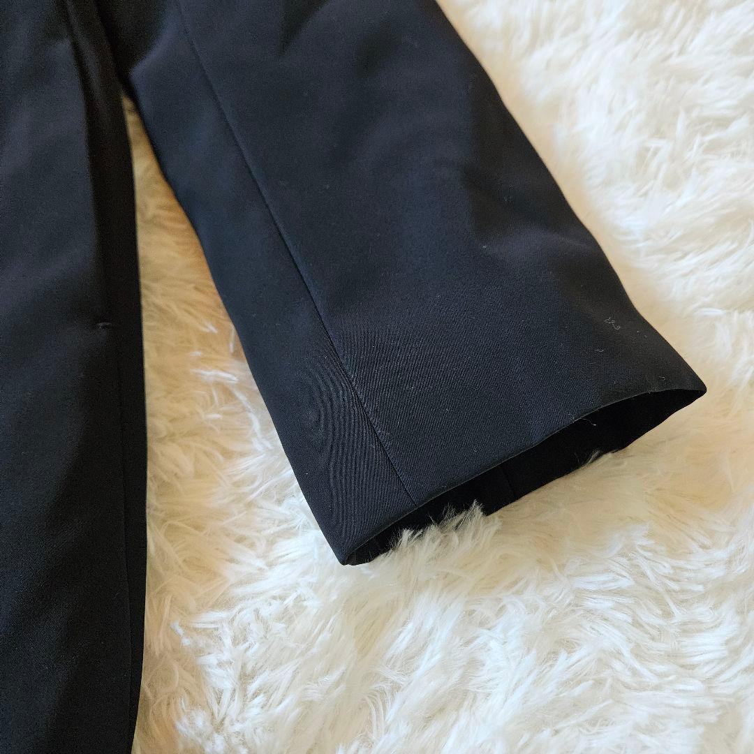 【EPOCA】美品 エポカ フォックスファー 女優襟 日本製 サイズ40 黒