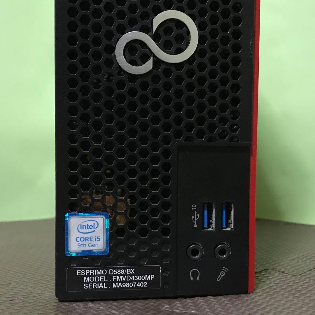 富士通 第9世代Core i5 RAM16G SSD480G+HDD500G①