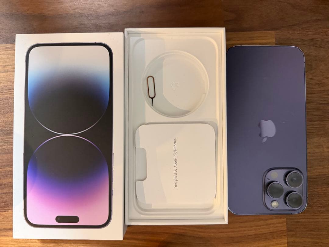 Apple iPhone 14 Pro Max 128GBディープパープル 本体