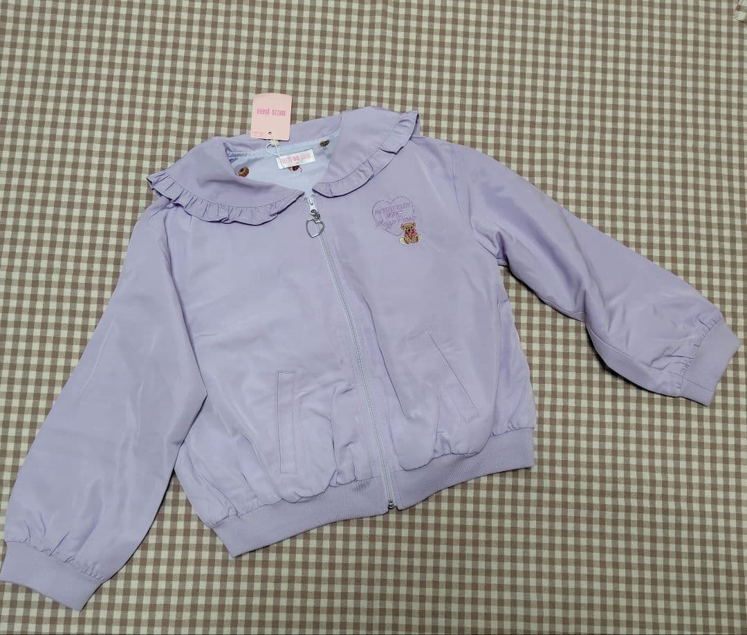 メゾピアノ　アウター　セーラー　くま