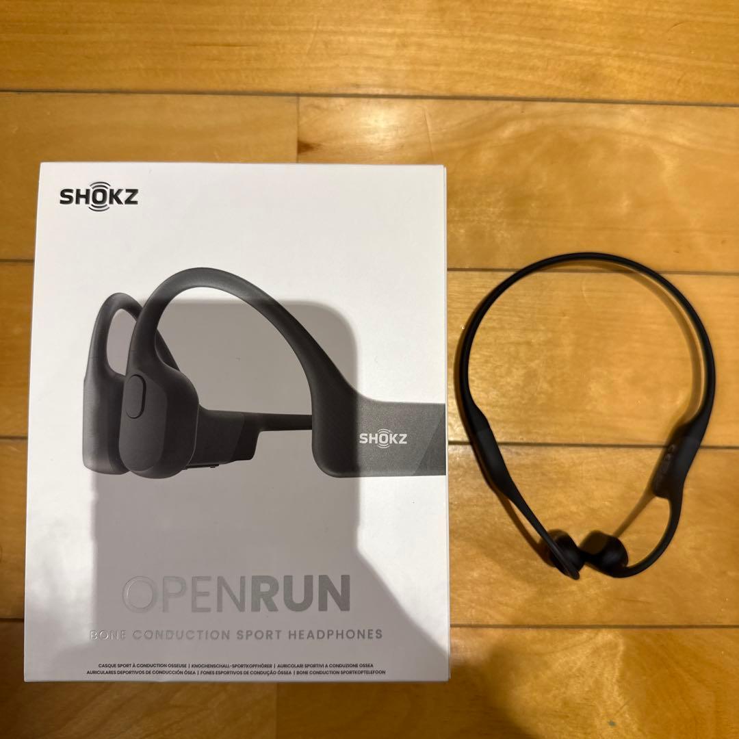 SHOKZ OPENRUN 骨伝導イヤホン S803 ブラック