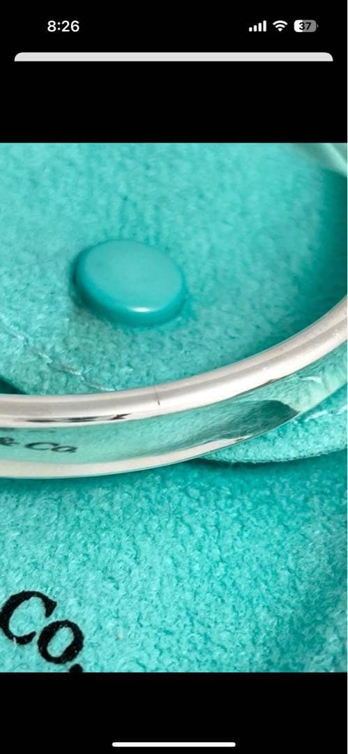 TIFFANY&Co. ティファニー 1837 ナロー バングル V132fe