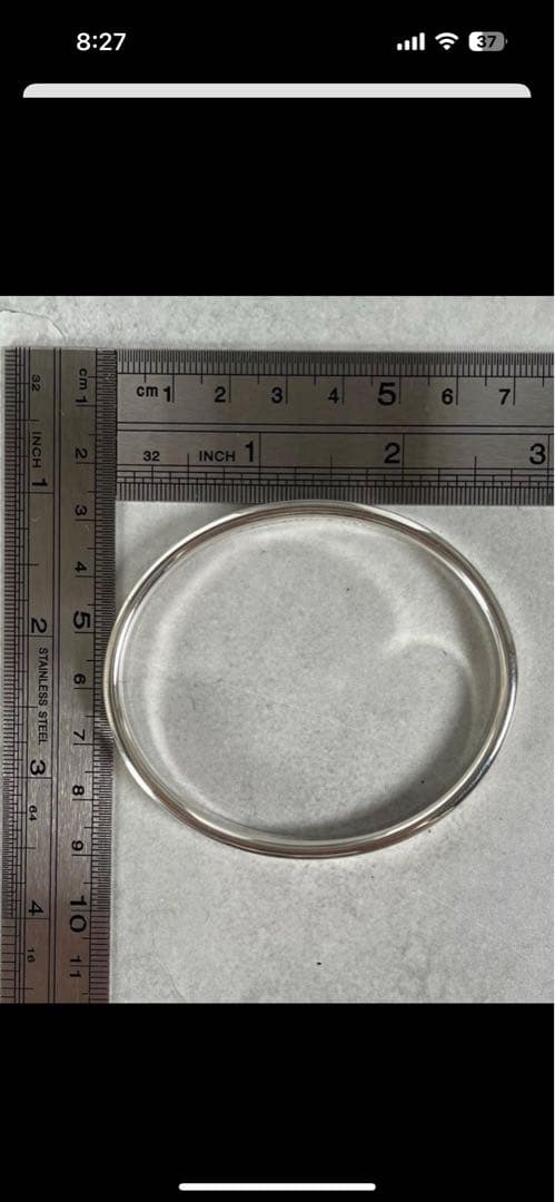 TIFFANY&Co. ティファニー 1837 ナロー バングル V132fe