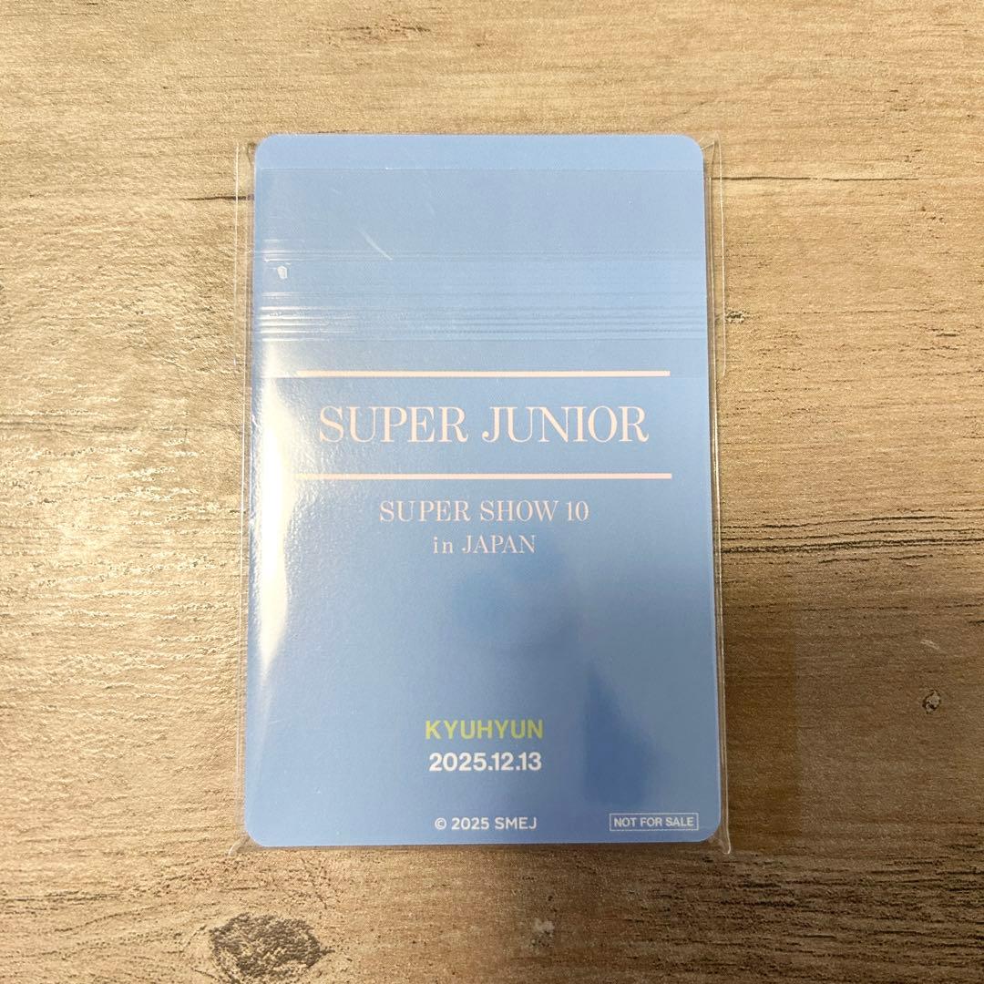 super junior ss10 プレミアムシート　アプグレ トレカ　全員
