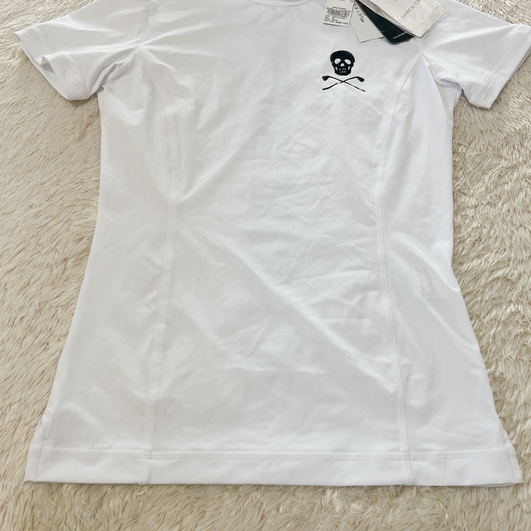 新品タグ付き未使用　MARK&LONA 半袖モックネックシャツ 36