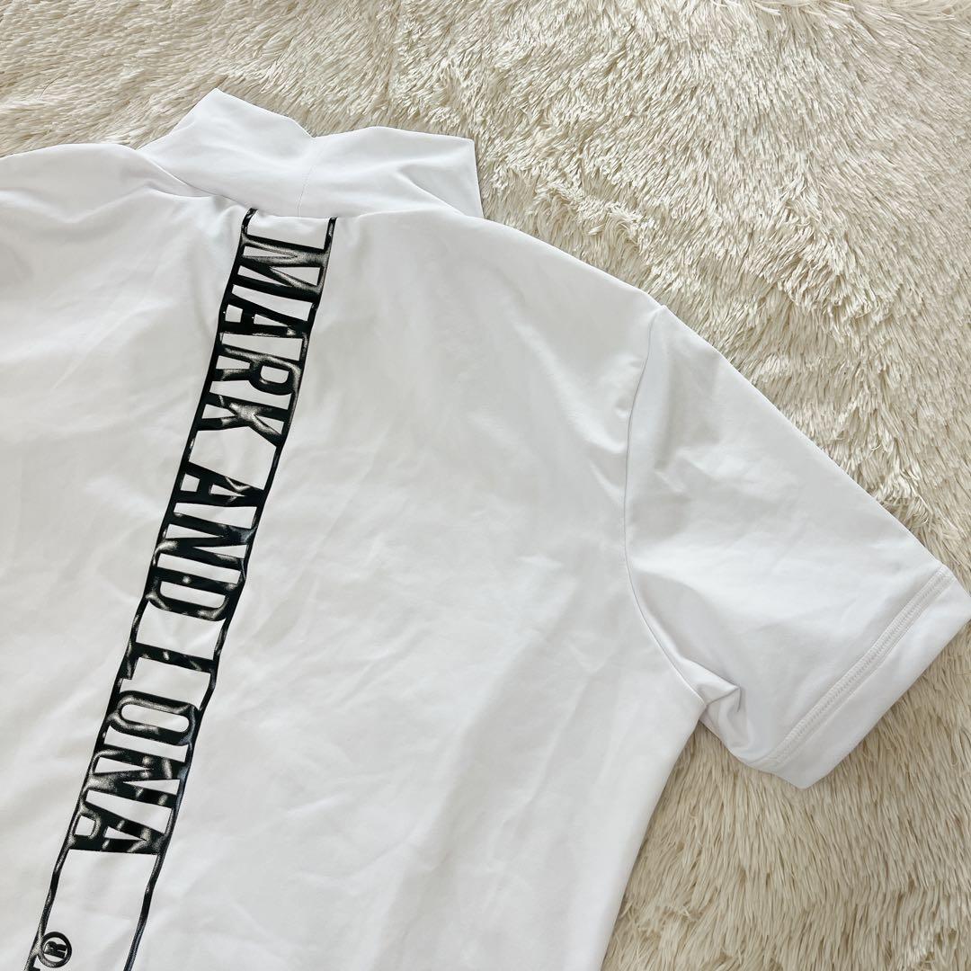 新品タグ付き未使用　MARK&LONA 半袖モックネックシャツ 36