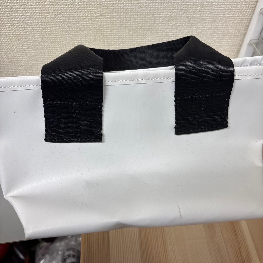 【値下げ】monzee トートバッグ 白