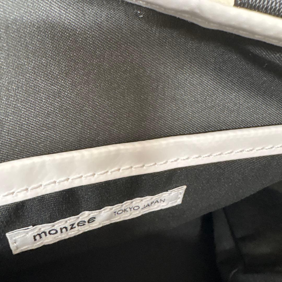 【値下げ】monzee トートバッグ 白