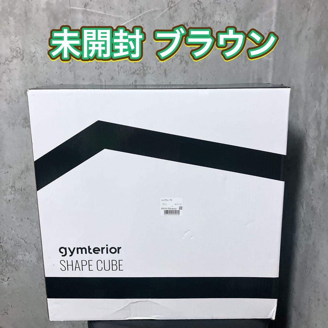 【未開封】ジムテリア シェイプキューブ カカオブラウン AZ-586
