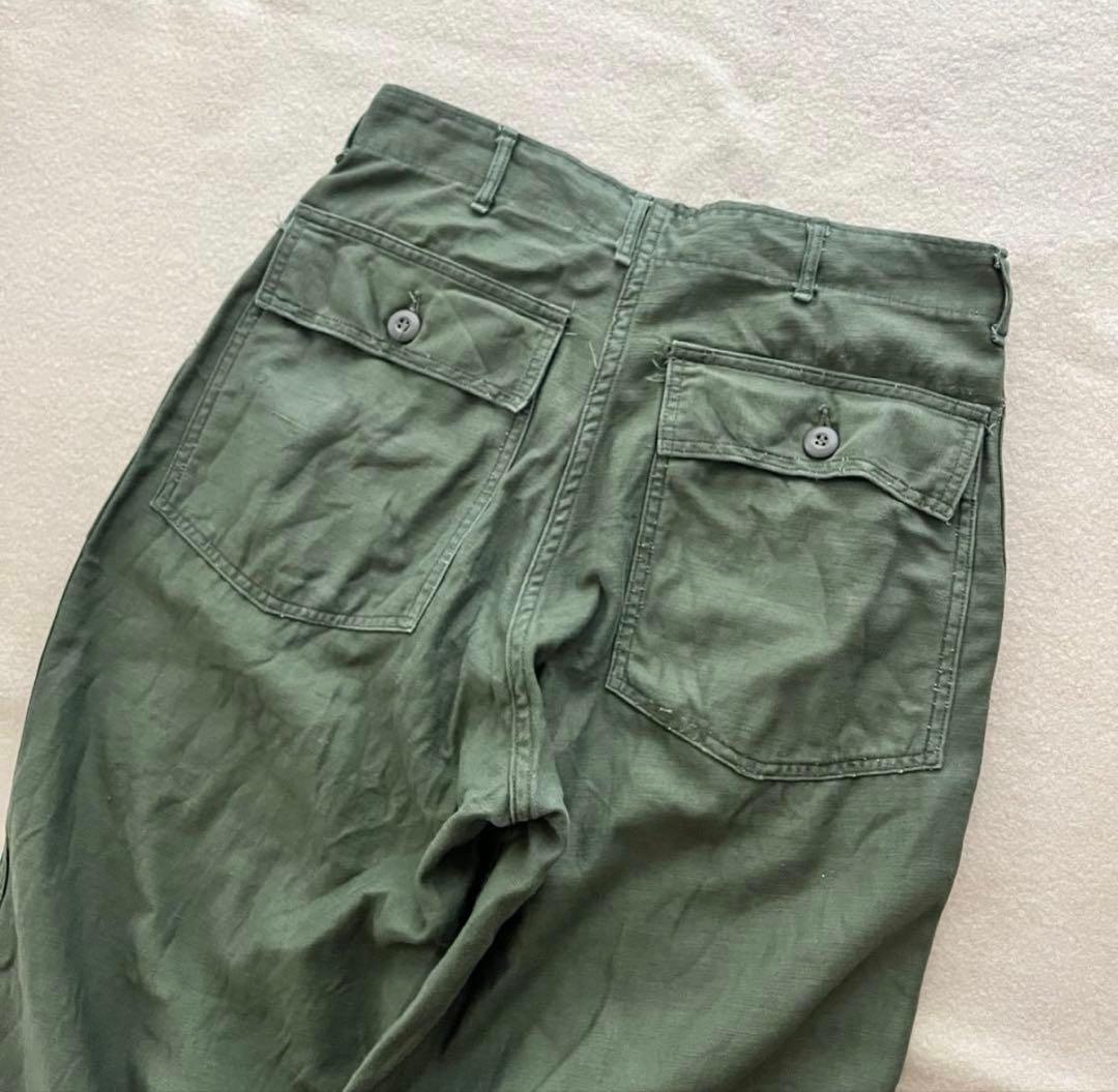 【W32×L31】 60年代 60s usarmy ベイカーパンツ og107