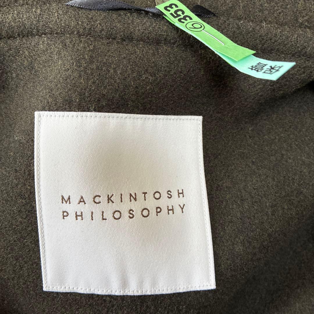 ダッフルコート フード付き　カーキ