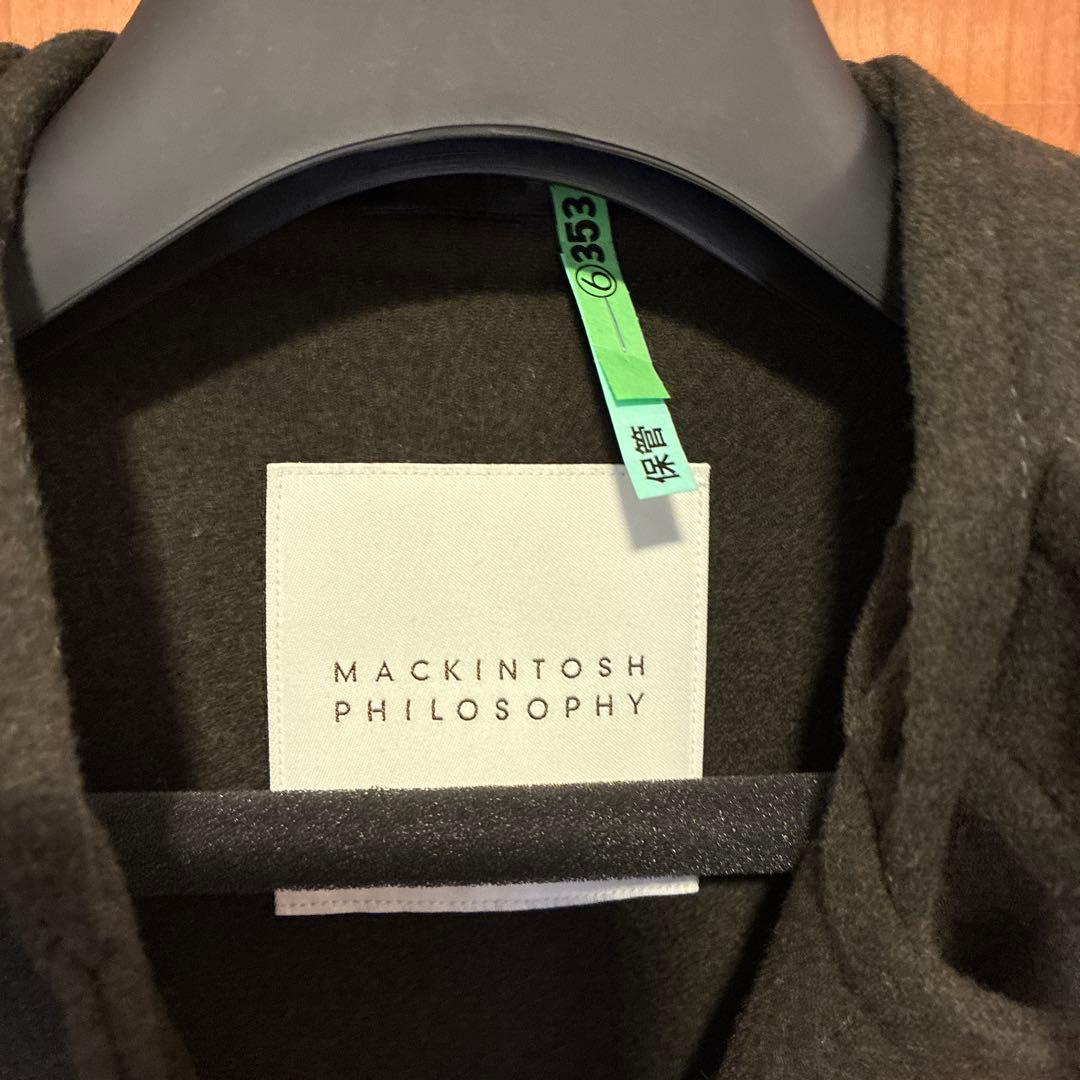 ダッフルコート フード付き　カーキ