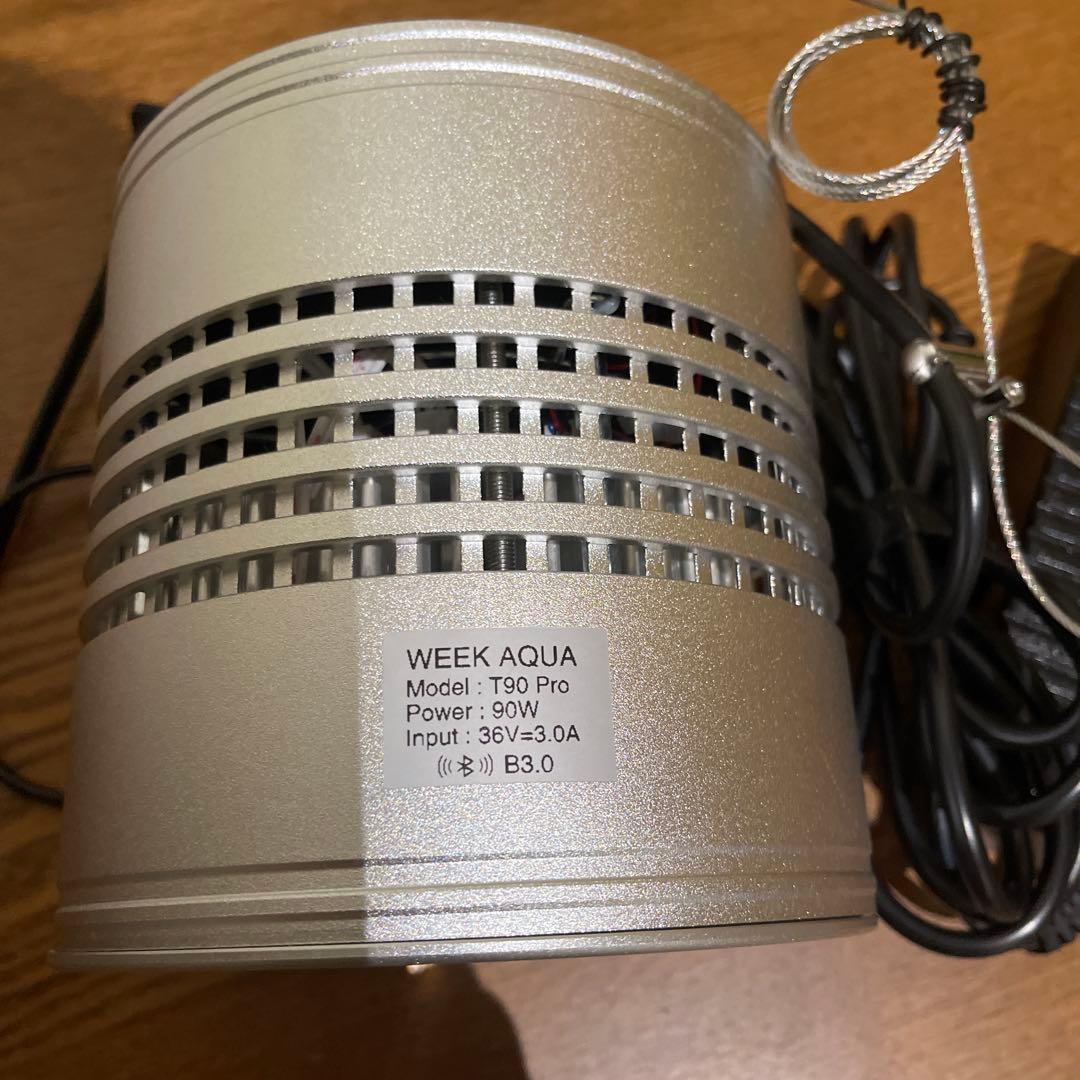 WEEK AQUA T90 Pro シルバー 90W LEDライト