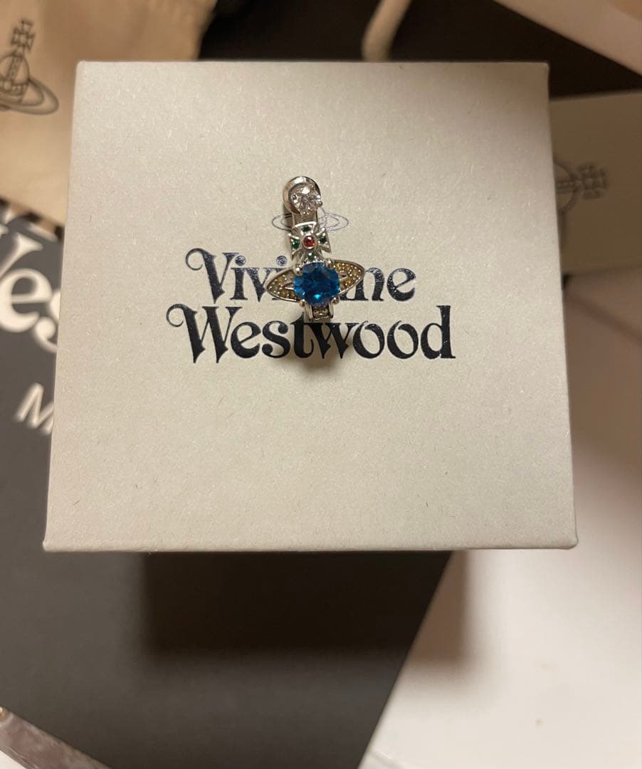 Vivienne Westwood MAN MATENIA シングルピアスブルー