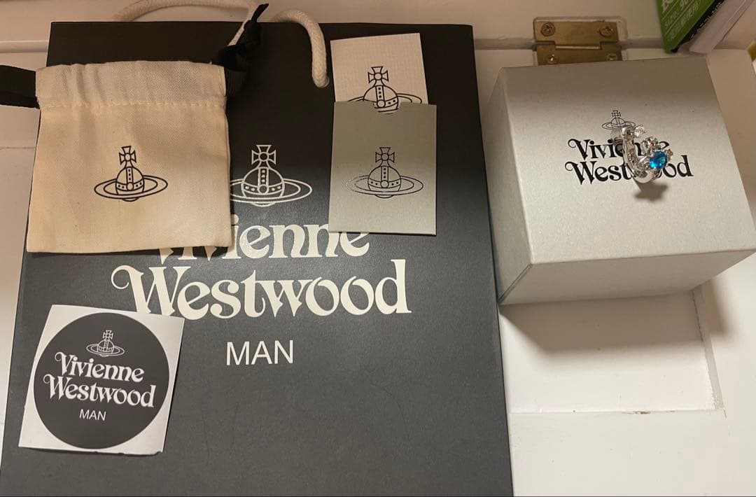 Vivienne Westwood MAN MATENIA シングルピアスブルー