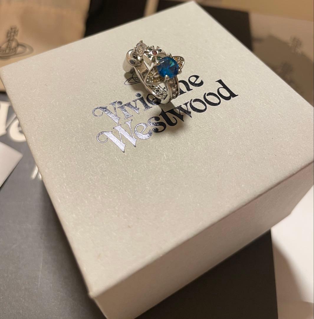 Vivienne Westwood MAN MATENIA シングルピアスブルー