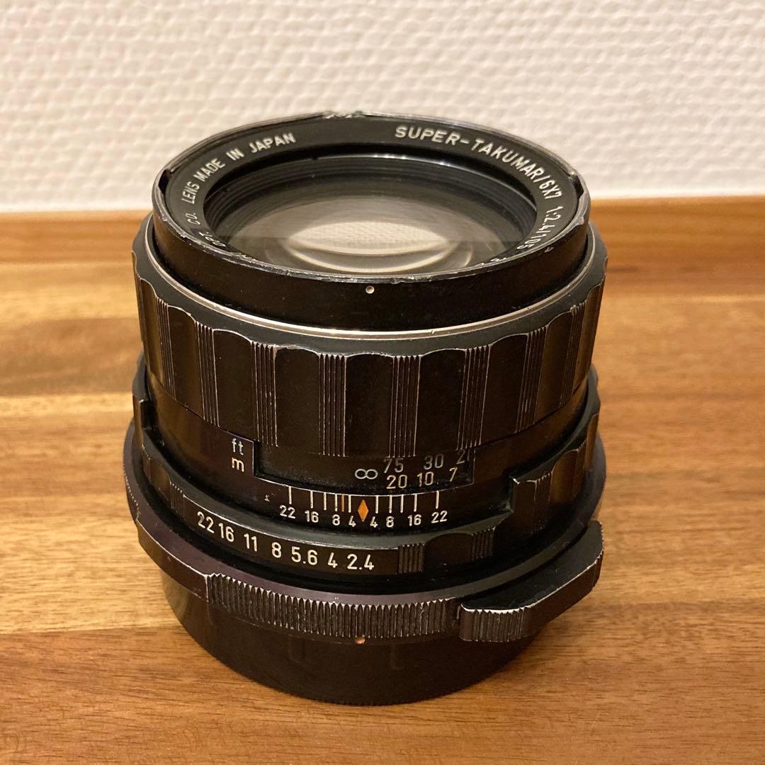 フィルムカメラ Pentax Super-Takumar 6x7 105mm F2.4