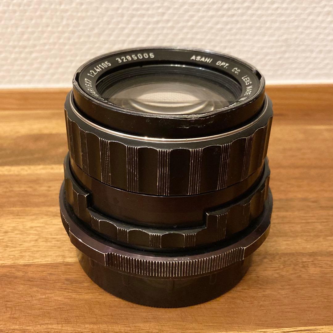 フィルムカメラ Pentax Super-Takumar 6x7 105mm F2.4