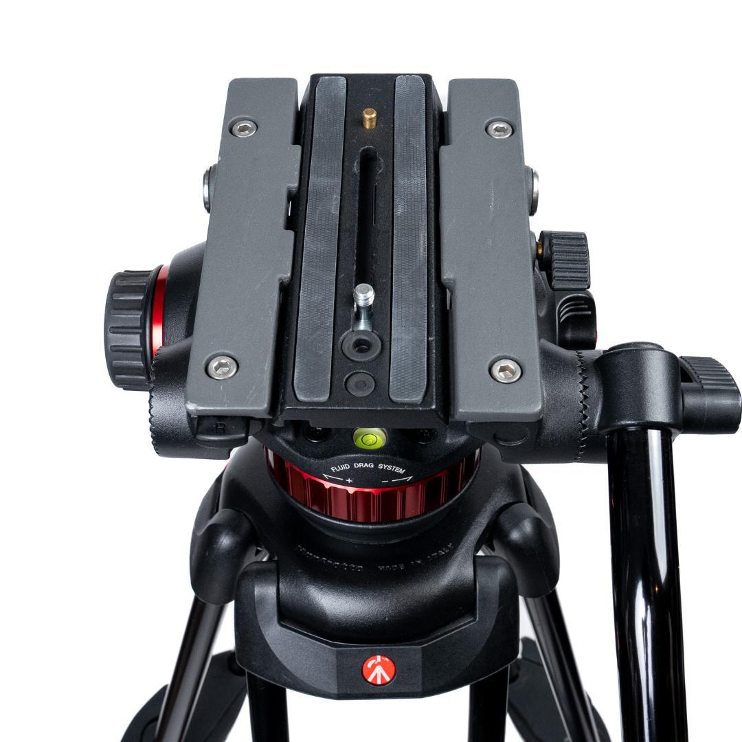 美品 Manfrotto MVH502A 546GB-1 ビデオキットツインGS