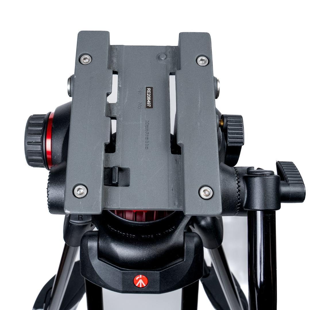 美品 Manfrotto MVH502A 546GB-1 ビデオキットツインGS