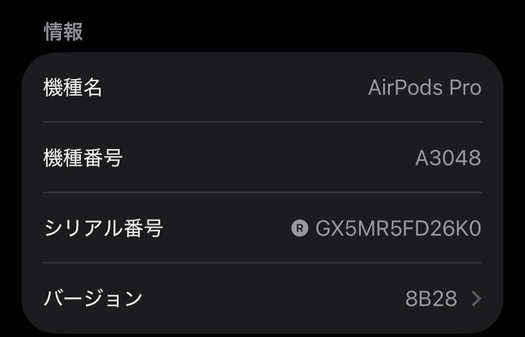 Apple AirPods Pro 第2世代 USB-C 両耳 [89]