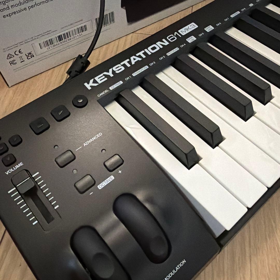M-AUDIO KEYSTATION 61 MK3 MIDIキーボード
