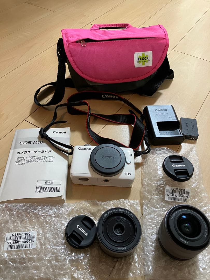 【動作確認済】Canon EOS M10 ダブルレンズキット
