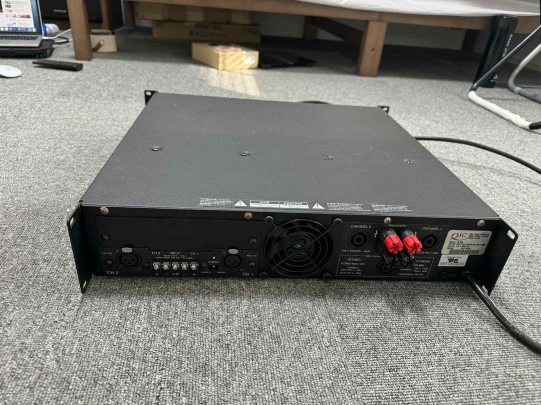QSC EX1600 パワーアンプ