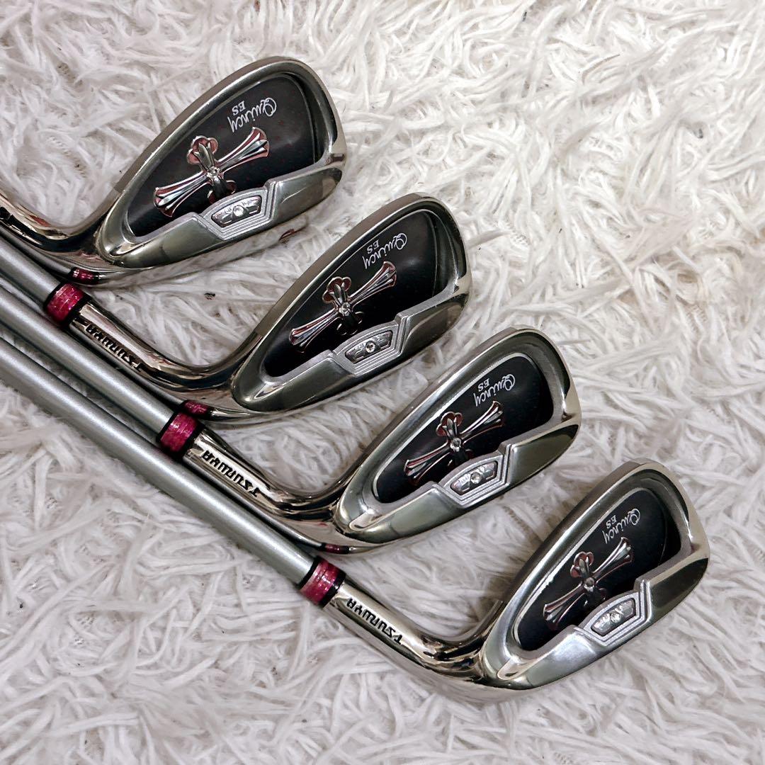 TSURUYA Quincy ES ツルヤ レディースゴルフセット 8本 初心者