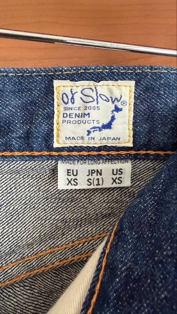 orSlow 105 STANDARD DENIMサイズS(1)