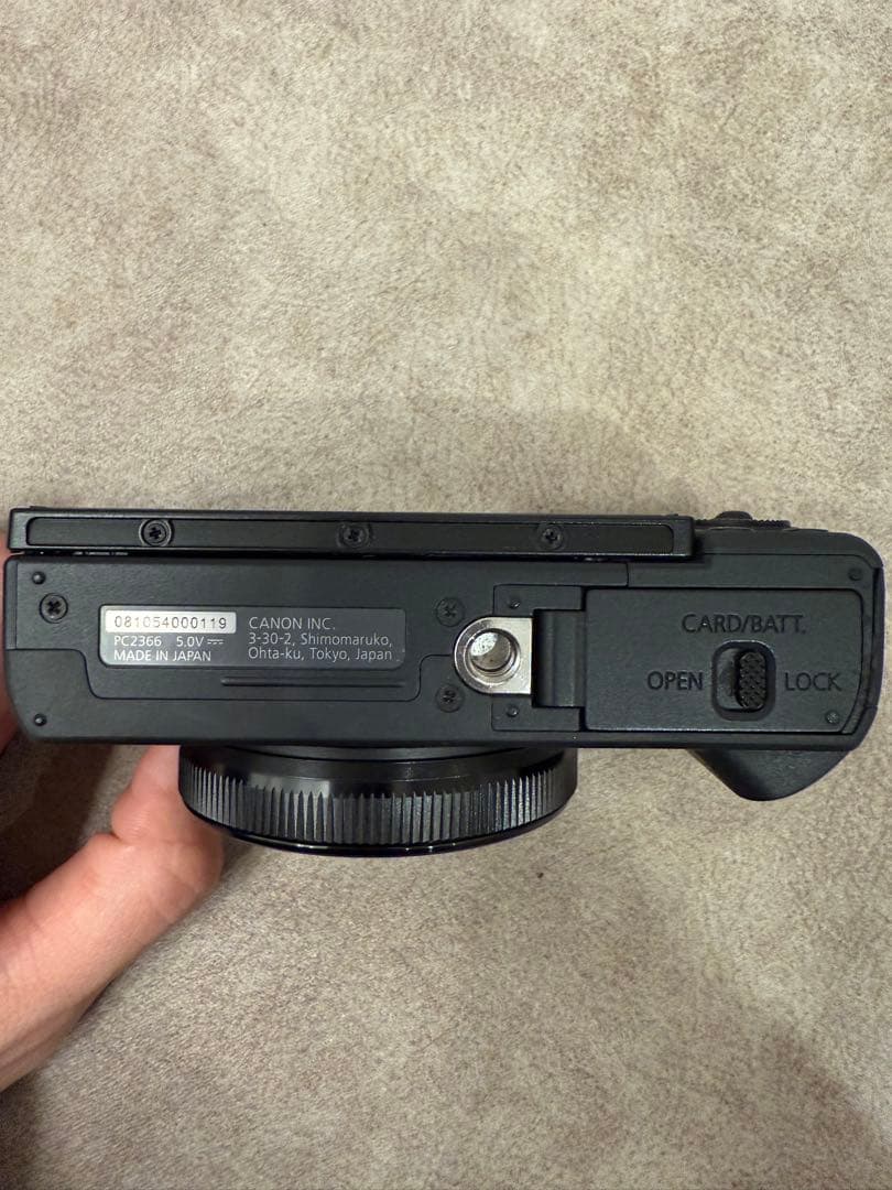 【美品】Canon PowerShot G7 X Mark III ブラック