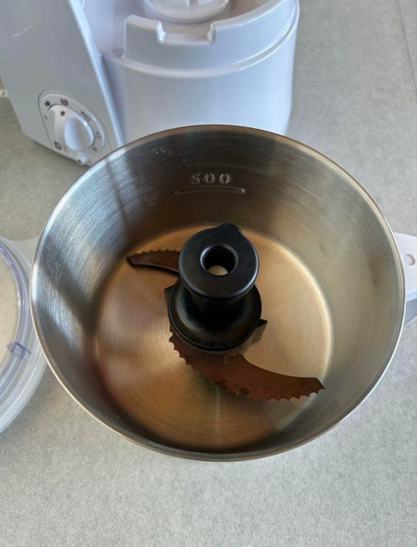 【美品】山本電気 フードプロセッサー マスターカットプラスYE-MM24A-WH