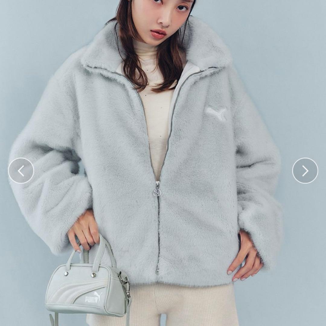 【SNIDEL×PUMA】エコファーブルゾン