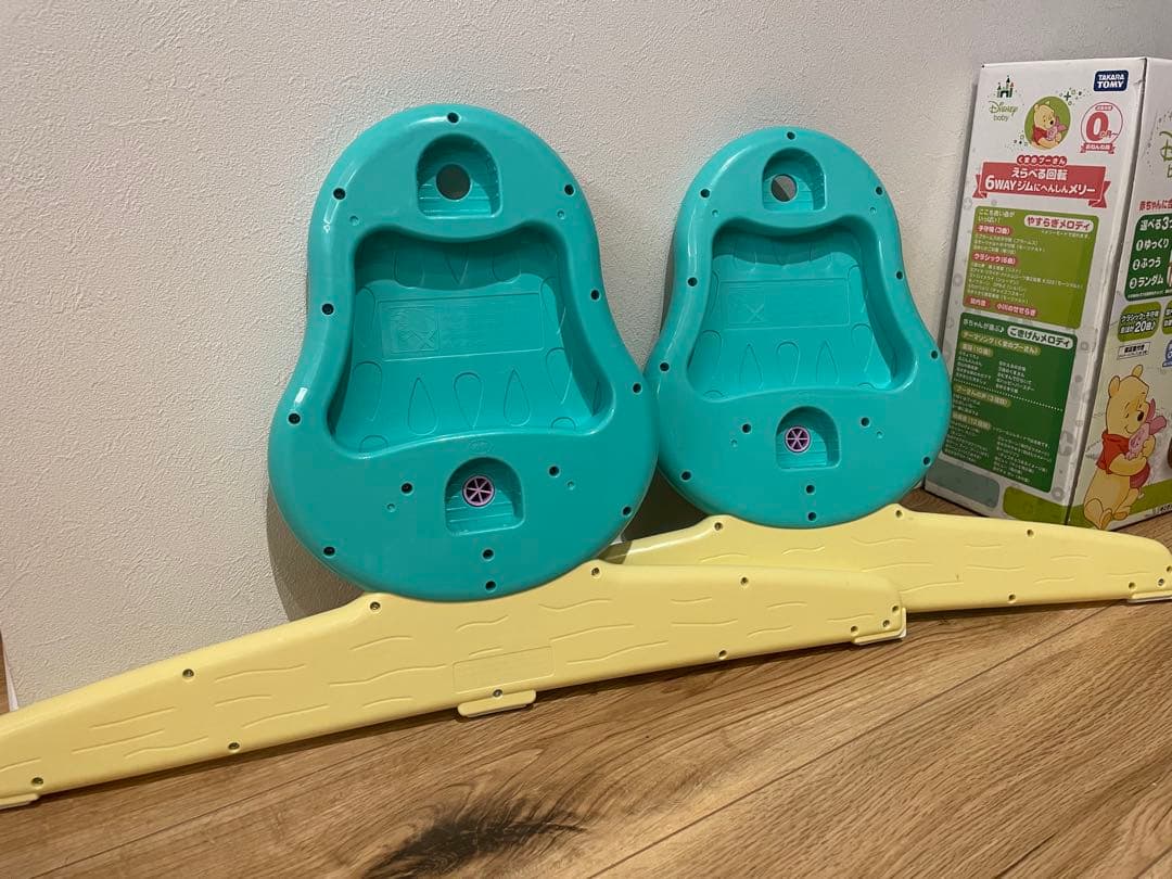 【極美品】プーメリーくまのプーさん6WAYジムメリー